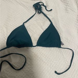 Dark teak aerie bikini top